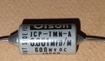 Nos Vintage Olson Oil Capacitor .001 Uf 600V Japan (qty One) Open. Price: $6.00.