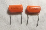 QTY(2) Sprague .075UF Capacitors 6PS-S75 100% Polyester Open. Price: $7.50.