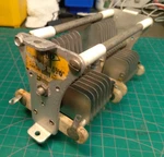 15-90 Pf, 3 Kv Dual Variable Capacitor For Hf Tuners Bud Used. Price: $24.95.