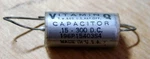 Sprague 196P15403S4 Vitamin Q Capacitor .15 Uf 300 Dc Nos New. Price: $20.00.