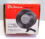 Philmore WP5 Weatherproof Reflex Speaker 5-3/4" Vintage Nos New Box. Price: $19.73.