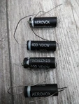 N.o.s. Aerovox Capacitor 400-VDCW, 1-MFD, 6442, P8292ZN19 (4PK Bundle) New. Price: $31.98.
