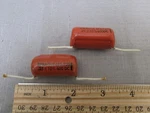 (2) Sprague Orange Drop 4 Capacitors 0.25 Uf 600V P/n 6PS-P25 Used. Price: $11.95.