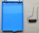 One (1) New, Old Stock Sprague .0022MF 600VDC 6TM-D22 Capacitor. Price: $10.00.