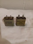Oil Filled Capacitors Vintage .1MF 1000V Sprague Aerovox Open. Price: $35.00.