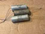 3 Nos Vintage .47 Uf 400V Astron Vitamin Q Capacitors Test Good Glass-sealed Pio Open. Price: $50.00.