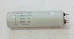 Western Electric Electrolytic Multi Section Can Capacitor 1000UF 30V Dual Nos Used. Price: $125.00.