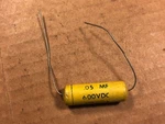Nos Vintage Astron .05 Uf 600V Mustard Capacitor Guitar Amp Tone (qty Avail) New. Price: $25.00.