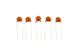 New - .02 Mfd Ceramic Disc Capacitors (5 Pieces). Price: $9.58.