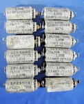 (12) Lot Sprague Filter Type Capacitors 1JX98 0.5A 100VDC (free Shipping!) Used. Price: $49.99.
