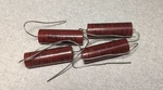 (4) Nos Vintage Mallory .047 Mfd 600V Capacitor GEM-6147 Red New. Price: $19.99.