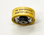 Crl 2DSPHTT501KAB 500PF 5KV Doorknob Capacitor 10% Hv Rf Ceramic New. Price: $17.00.