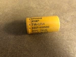 Sprague Atom TVA-1714 60UF 450VDC Capacitor Used. Price: $18.00.
