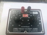 Cornell Dubilier Decade CDB-5 Capacitor Unit. 01 .1 Mic. Estate BT4116 Pm For. Price: $39.95.