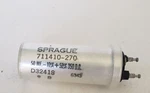 Sprague 50MF -10% + 50% 350 Dc Electrolytic Capacitor 673D 711410-270; D32418 Used. Price: $10.90.