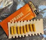 Nos Vintage Sprague Atoms Paper Capacitor 10 Mfd 50 Vdc Axial TVA-1304 Open. Price: $9.99.