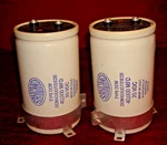 2 Sangamo Electrolytic Capacitors 40,000 Mfd 70 Vdc Type Dcm Used.. Price: $22.99.