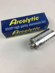 Nos - Loral Arcolytic Aluminum Capacitor 3035 2000 / 50 Mfd New. Price: $35.00.