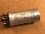 Cornell-dubilier 10 + Uf 250V Octal Plug-in Can Capacitor Tube Amp Unspecified. Price: $10.00.