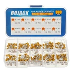 Bojack Values 300 Pcs Ceramic Capacitor 0.15 0.22 0.33 0.47 0.68 2.2 4. New. Price: $19.36.