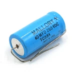 Mallory Electrolytic Capacitor TC58A 40 Mfd 250 Vdc New. Price: $12.58.