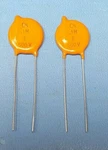 Capacitor, 0.1UF 500V, Cera-mite, 565R5GAP10, Vishay, Audio, (2PCS) New. Price: $12.00.