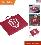 Durable Ncaa Portable Bleacher Cushion - Cardinal Red, Indiana Hoosiers Logo New. Price: $29.99.