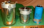 (3) Big Giant Electrolytic Caps From Hi Fi Amp 2-SPRAGUE 1-CORNELL Dubilier Used. Price: $22.99.