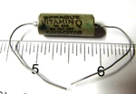 Sprague Vitamin-q .047UF 200VDC Oil Tone Capacitor Fender/guitar/tube Amp Open. Price: $13.95.