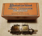 Hammarlund Shortwave Midget Condenser Code MC-35 Mx Dual- Air Tuner Nos In Box New. Price: $69.95.