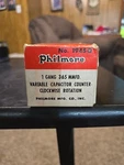 Nos Vintage Philmore 1945Q Gang 365 Mmfd Variable Capacitor Counter Clockwise New. Price: $45.00.