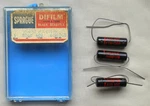 Lot Of 3 (nos) Sprague .0068MF 600VDC 6TM-D68 Capacitor New. Price: $30.00.