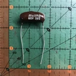 Cornell Dubilier Brown Drop Capacitor .03UF 600V DPMS6S3 30NF Amp Audio 2PCS New. Price: $10.81.