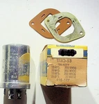 Pyramid Vintage Electronic Capacitor TMQ-53 350V 25V Mfd Usa Nos Used. Price: $8.96.