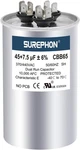 Circular Capacitor Condenser Straight 45+7.5 Uf New. Price: $31.99.