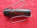 Vintage Nos Sprague Black Beauty .05 Mf, 600VDC 6TM-S5 Capacitor Open. Price: $20.00.