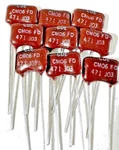 5X - 470PF 500V (cde #CM06FD471JO3) Dip Silver Mica Capacitor Rf/hifi #188 New. Price: $10.49.