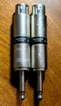 Lot Radioshack 274-016C Xlr Female To 1/4" Plug Lo-z Hi-z Balanced Adapter Used. Price: $21.95.