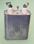 Ge 2 Fd 3000 Vdc Hermetically Sealed Oil Capacitor With Mounting Hardware Used. Price: $49.98.