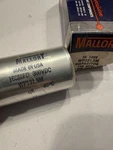 Vintage Mallory WP131.5M Capacitor 160 Mfd 300VDC Metal Can Nos Made Usa New. Price: $22.00.