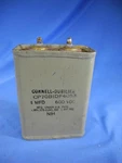 Cornell Dubilier Capacitor 4UF 600V Oil Hermetically Sealed Radial CP70BIDF405X Used. Price: $29.99.
