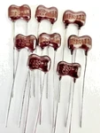 8X - 330PF 500V (cde) Dip Silver Mica /amp/hifi/tone Stacks/rf #222 New. Price: $6.49.