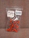 Bulk Liquidation 54PC Sprague Cde Orange Drop 6PSD22 Capacitor .0022 F 600V *201 New. Price: $186.00.