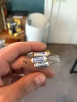 Lot Of 5 White Vintage .002 Mfm 600V Capacitors Olson Argonne Nos New. Price: $14.50.