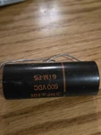 Sprague Black Beauty .5 Mf 600V Capacitor Nos Open. Price: $45.00.