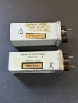 Rare Pair Nos Western Electric D-161659 Condenser 400V 4MF Oil Capacitors 287C Used. Price: $375.00.