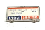 Vintage Sprague 10TS-D10 Ceramic Disc Capacitors 1000V .001UF New. Price: $22.00.