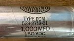 Sangamo Dcm 539-2743-01 Electrolytic Capacitor 1000 Mfd 150V Good Used. Price: $8.00.