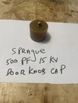 Sprague 500PF 15KV Doorknob Capacitors Open. Price: $20.00.
