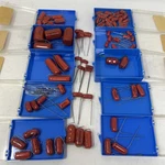 Sprague Huge Lot Of 75 Orange Drop Capacitors 220P 600DC-1600DC Used. Price: $150.00.